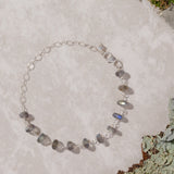 Labradorite Boulder Bracelet