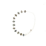 Labradorite Boulder Bracelet