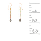 Creeping Lichen Earring