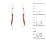 Petrified Branches Earring