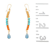Sunlit Spire Earring
