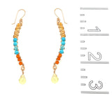 Sunlit Spire Earring