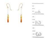 Sunshine Stack Earring