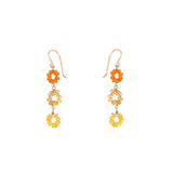 Turquoise Flower Earring