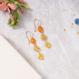 Turquoise Flower Earring