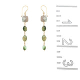 Stoneflower Earrings