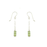 Tiny Tourmaline Tube Earring