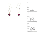 Petrified Light Earring