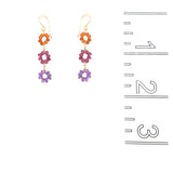 Autumn Garland Earring