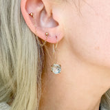 Aquamarine Waterdrop Earring