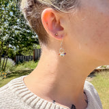 Tiny Rainbow Everlasting Hoop Earring