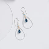 Indigo Refraction Earring