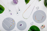 Indigo Refraction Earring