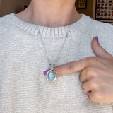 Aquamarine Talisman Necklace