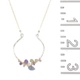 Sand Dune Spectrum Pendant Necklace