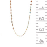 Coppery Creek Links Necklace