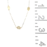 Early Dawn Lemon Quartz Necklace