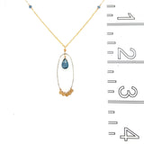 Frosted Bloom Necklace