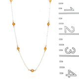 Gemstone Buds Necklace