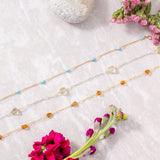 Early Dawn Lemon Quartz Necklace