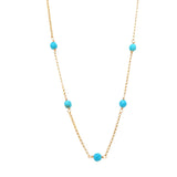 Gemstone Buds Necklace