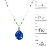 Azurite Pendant Necklace