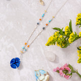 Azurite Pendant Necklace