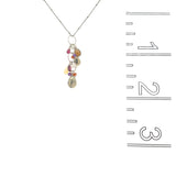 Petrified Forest Tassel Necklace