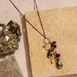 Petrified Forest Tassel Necklace