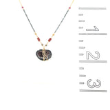 Druzy Agate Pendant Necklace