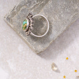 Sonoran Turquoise Leafy Vines Ring