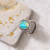 Sonoran Turquoise Portrait Ring