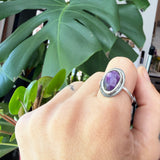 Brilliant Purple Amethyst Ring