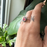 Red Garnet Ring