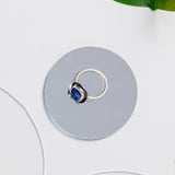 Blue Striated Kyanite Ring