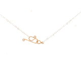Minimalist Rainbow Necklace