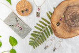 Stained Glass Window Necklace