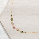 Tourmaline Fleurettes Necklace