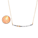 Herkimer Bar Necklace