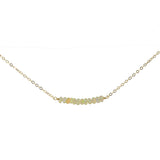 Opal Bar Necklace