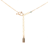 Herkimer Bar Necklace