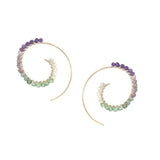 Sunrise Oasis Swirl Earring