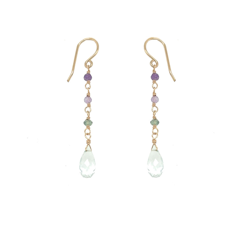 Agave Glow Gemstone Earrings