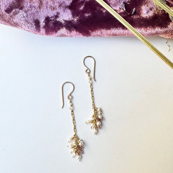 Cumulus Cluster Earring