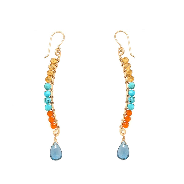 Sunlit Spire Earring