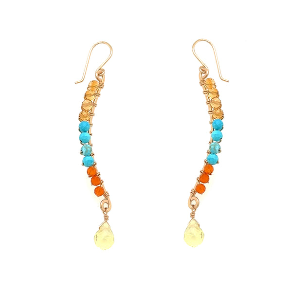 Sunlit Spire Earring