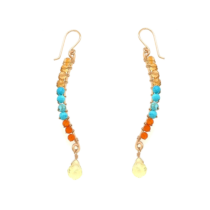Sunlit Spire Earring