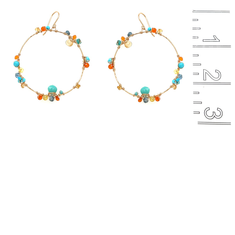 Mountain Crest Corona Earring