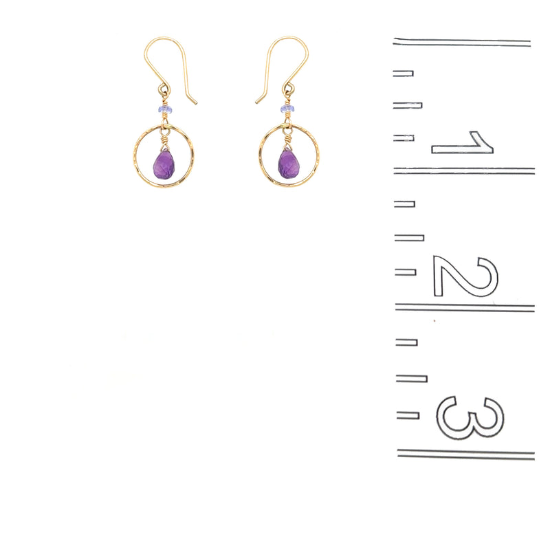 Eternal Amethyst Earring
