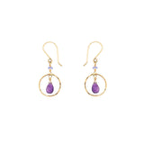 Eternal Amethyst Earring